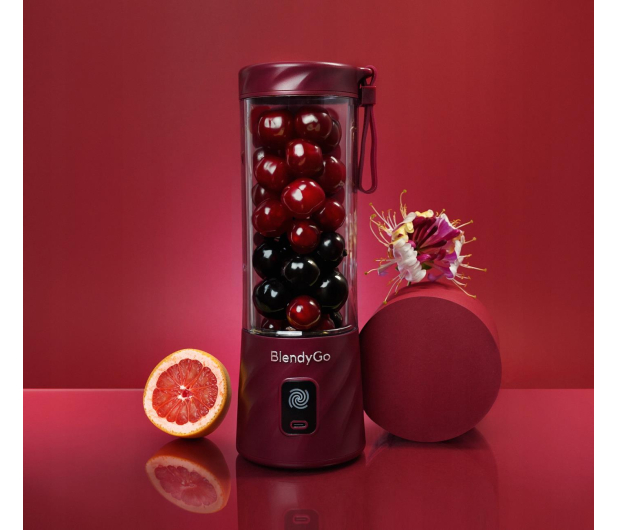 BlendyGo Blender personalny 3 burgundowy - 1196765 - zdjęcie 3
